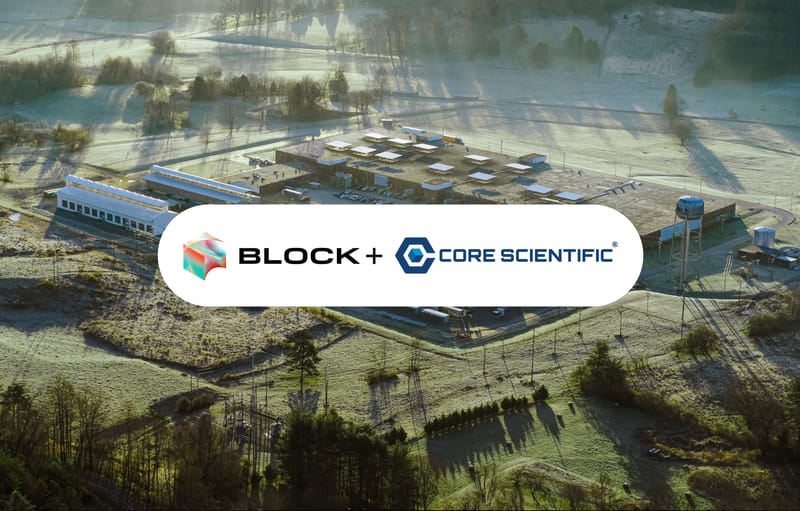 Welcoming Core Scientific, our first mining chip customer